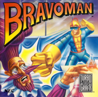 Bravoman TurboGrafx-16 US box art